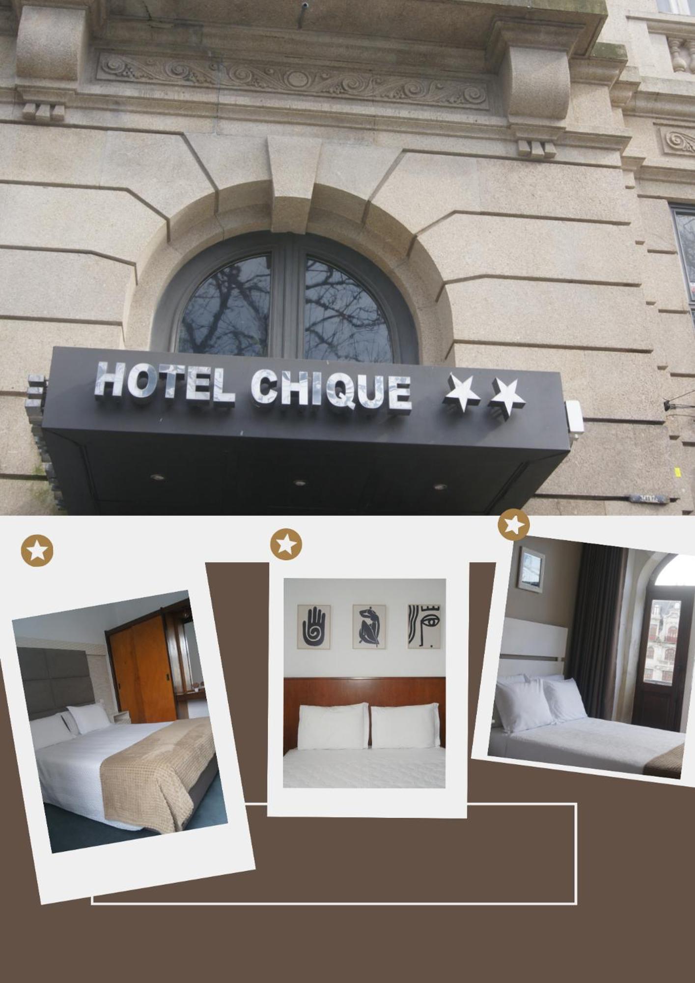 Hotel Chique Aliados Porto Eksteriør billede